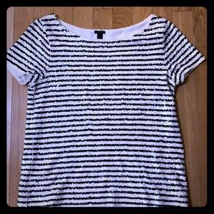 JCrew Sequin Tee